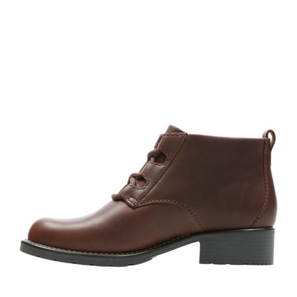 Clarks Womens Orinoco Oaks Ankle Boots Brown | UK-185396